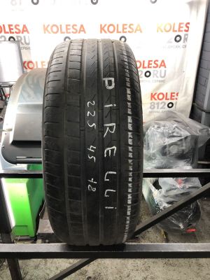 Летние  шины б\у R18 225/45 91T  Pirelli Carras