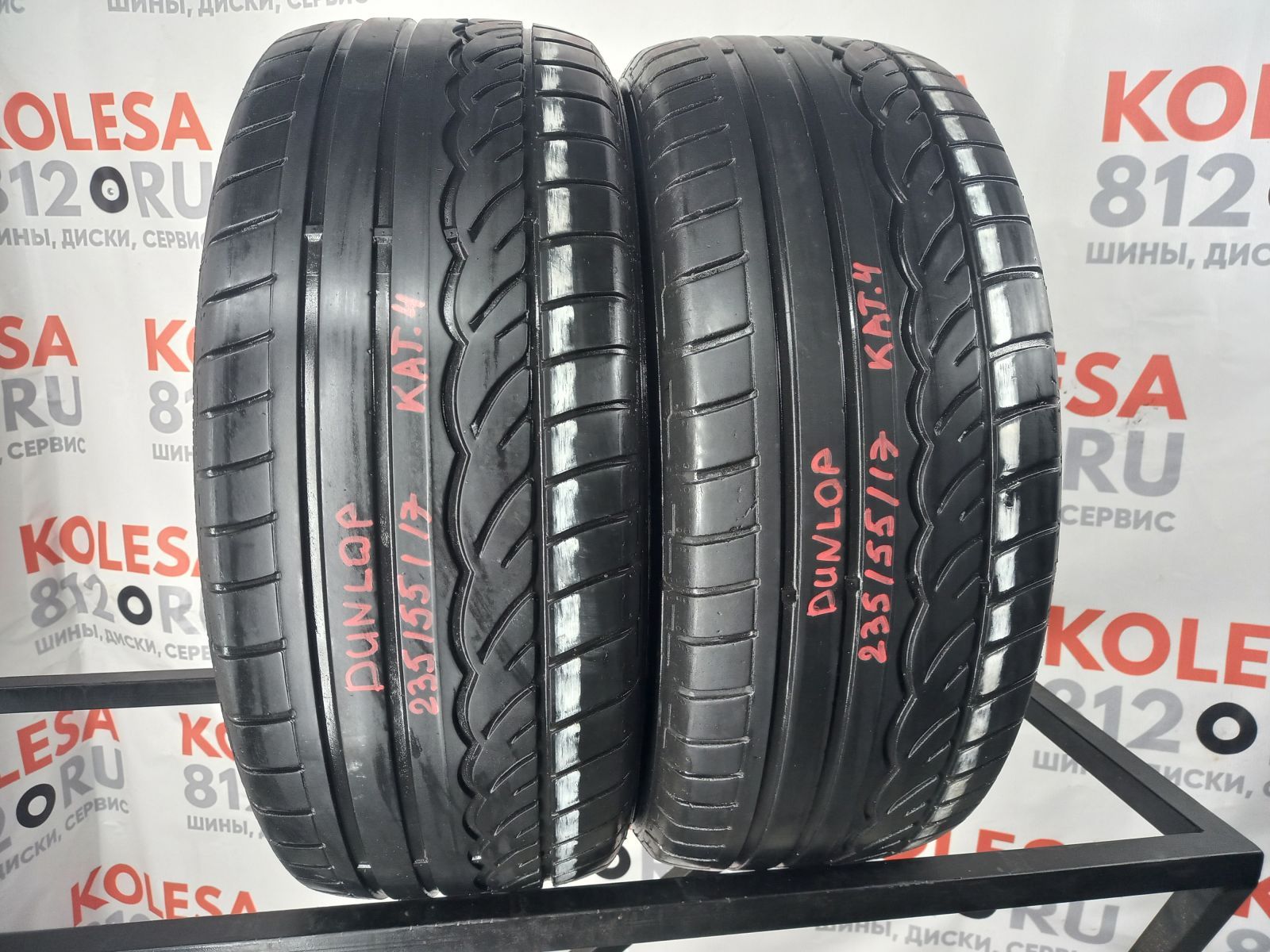 Летние шины бу R17 235/55 99V Dunlop SP Sport 01 купить (463527)|  kolesa812.ru