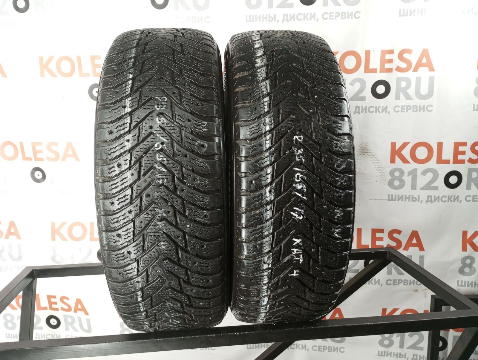 Зимние шипованные шины бу R17 235/65 108T Nokian Hakkapeliitta 8 SUV  купить (464053)| kolesa812.ru